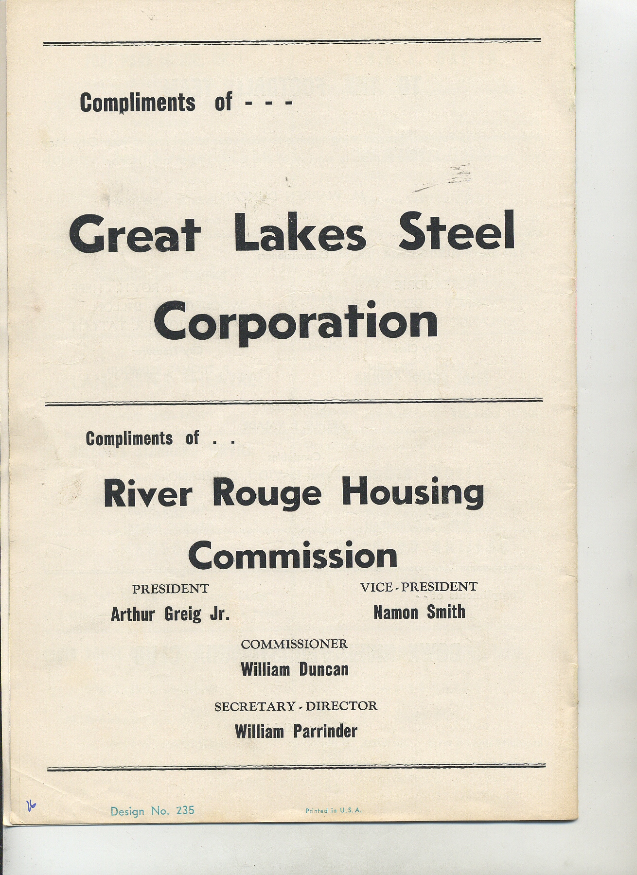 River Rouge Historical Museum Ann Visger School Archive