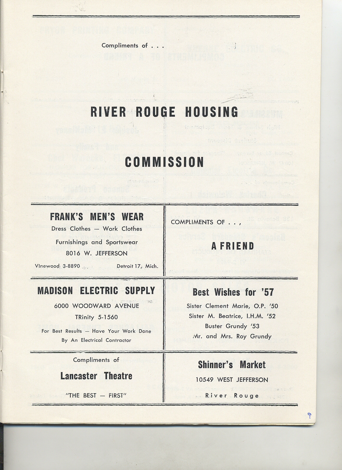 River Rouge Historical Museum Ann Visger School Archive