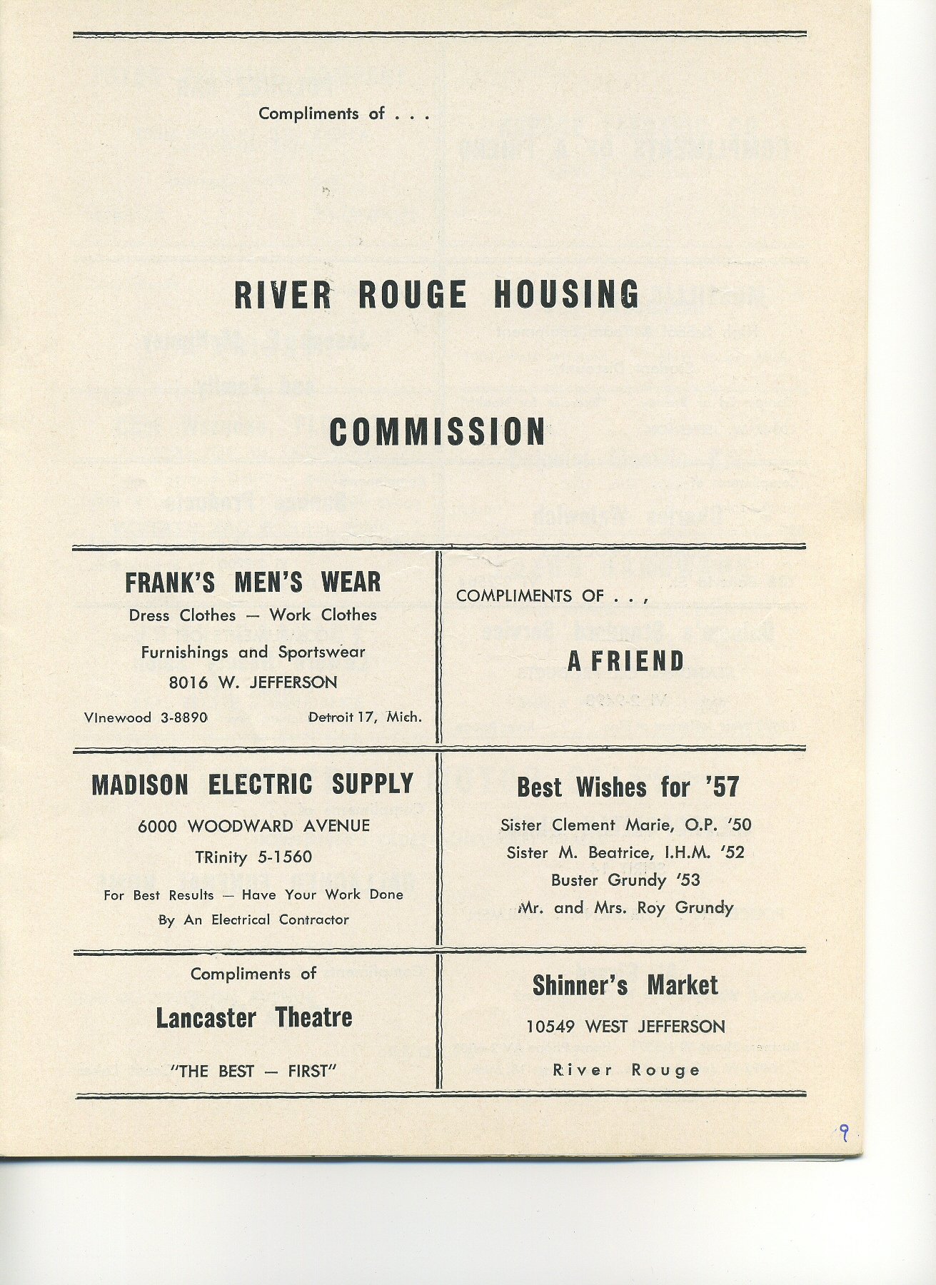 River Rouge Historical Museum Ann Visger School Archive